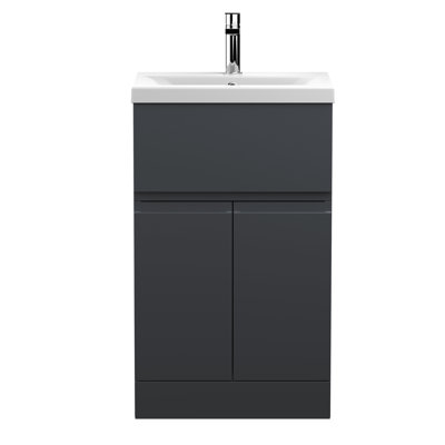 Urban 510mm Single Bathroom Vanity with Integrated Vitreous China Basin