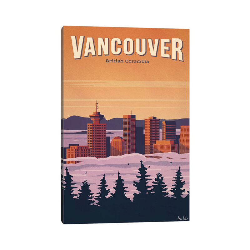 Vancouver - Wrapped Canvas Print, 152.5 cm H x 101.5 cm W