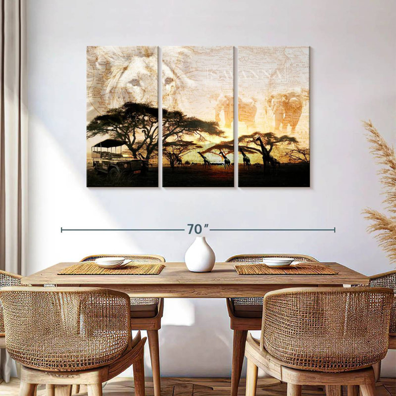 Sebbie Savanna, 36" H x 57" W