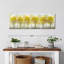 Automne, arbres jaunes sur toile-395537495