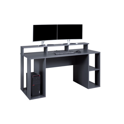 Fihria Gaming Desk - Anthracite