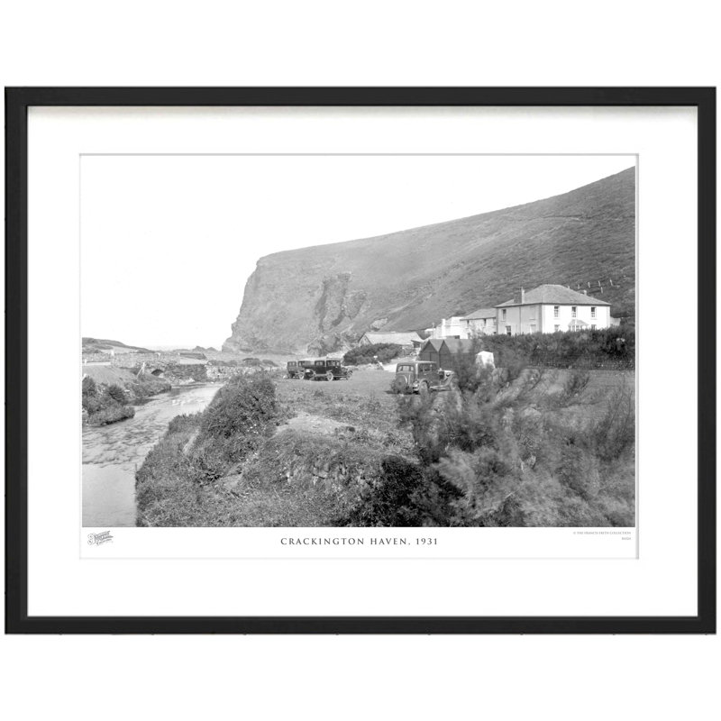 Crackington Haven, 1931 - Single Picture Frame Print, 40cm H x 50cm W x 2.3cm D