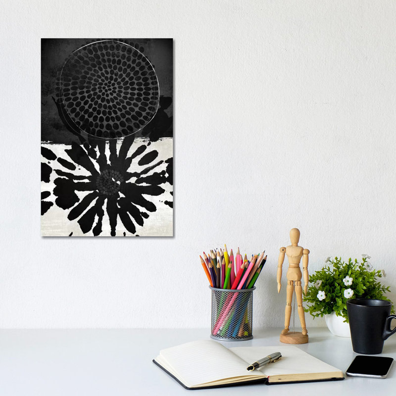 " Dot Tribal " by Nikki Chu, Wrapped Canvas, 12" H x 8" W x 0.75" D