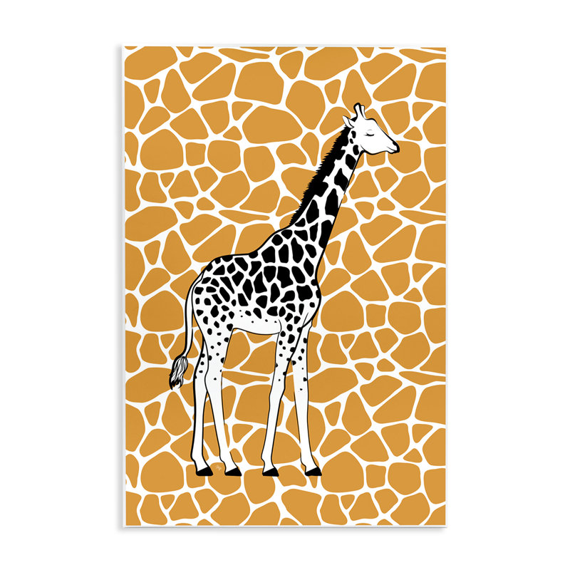«Girafe Spots» par Martina Pavlova, H 15 po x l 10 po