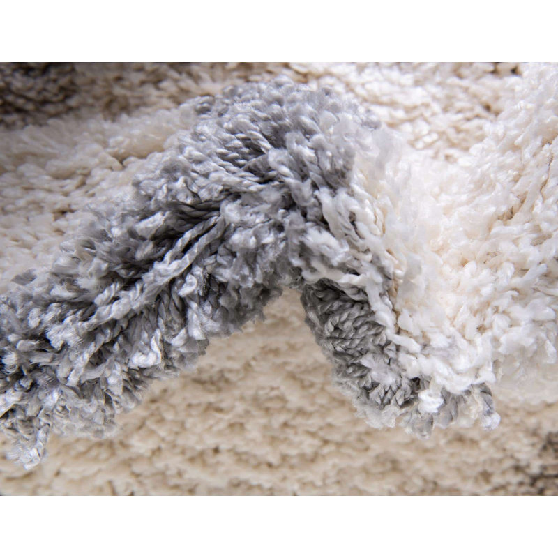 Mitzy Geometric Indoor Rug, Round 3'3"