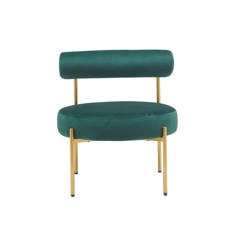 Chaise d'appoint de 23,6 po Bodman, Polyester vert
