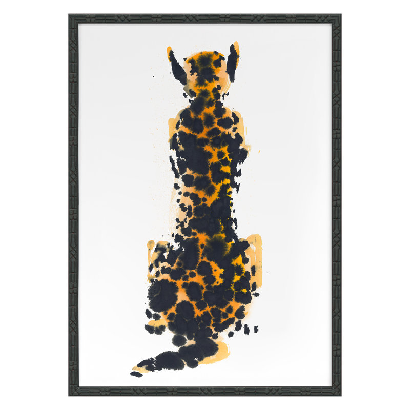 Wild Spots 3 Print by Ngo, PC, 30'' H x 21'' W, Black Single Picture Framed