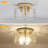 Bora 3 - Light Glass Flush Mount Ceiling Light for Kitchen Bedroom Entryway Hallway-1762070622-1754219979