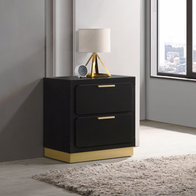 2-Drawer Bedroom Nightstand