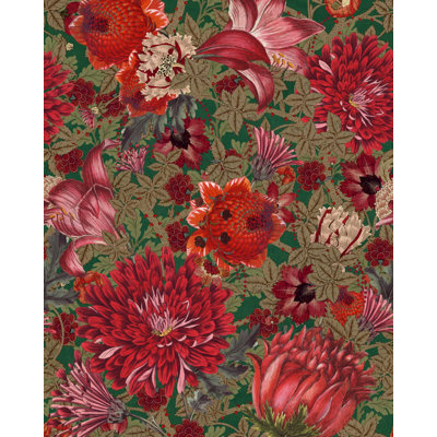 Transylvanian Roots Floral Wallpaper Roll