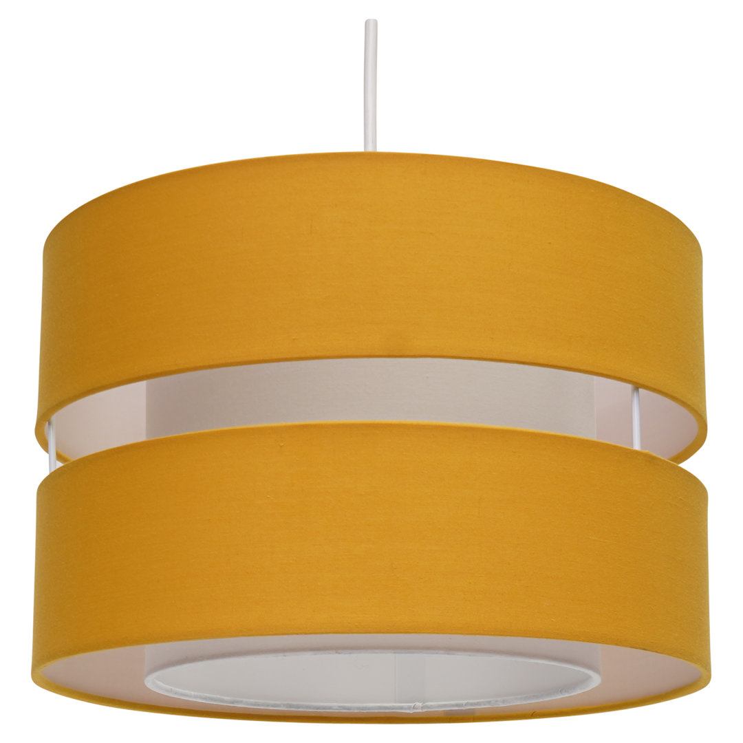 Layer 30cm drum lamp shade