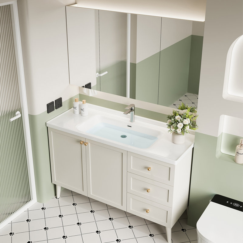 French style simple stylish bathroom Vanity