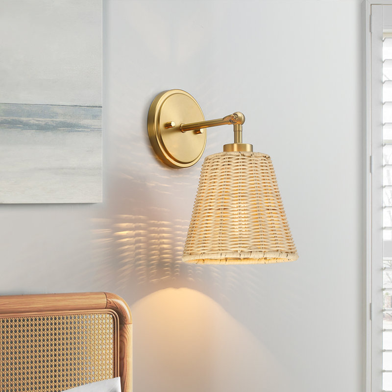 Summerdale Swing Arm Sconce-Hardwired, Gold