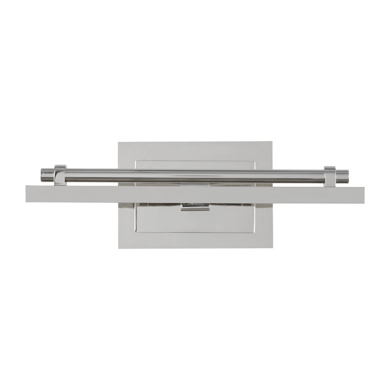 Kal Dimmable LED Wall Mounted Picture Light, Polished Nickel