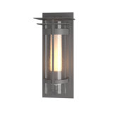 Torch Seeded Glass Outdoor Flush Mount