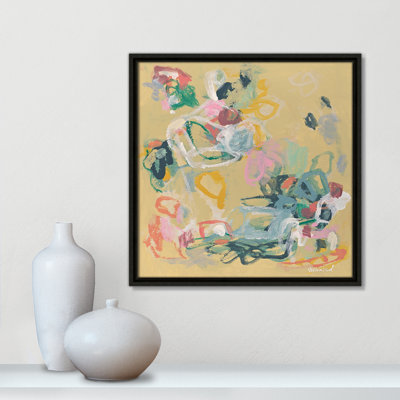 Living In Colors Square Version Print by Marisol Evora