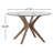 Geary Round Glass Top Dining Table