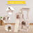 Christina-May 36.45 Inch H Cat Tree Compact Multi Level Cat Tower with Scratching Posts Cozy Perch and Cat Condo for Indoor Cats Play Climb and Rest Use-667215372