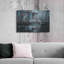 Red Barrel Studio® «Care to partager» par Alan, art mural en métal