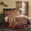 Collection de courtepointe rouge Ninepatch Star