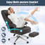 Grande et grande chaise de bureau, chaise de bureau de direction d'unité centrale de 500 lb, chaise de bureau ergonomique à haut dossier avec repose-pieds, chaise de bureau d'ordinateur avec appui-tête réglable-481496963