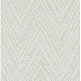 Lainey Green Stitched Chevron Wallpaper