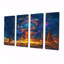 Ensemble de 4 décorations murales Magic Crystal dans le ciel - Paysages spatiaux-590696370