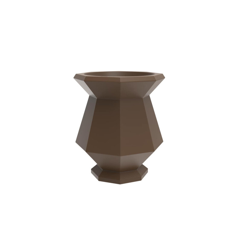Origami - Kashi Planter, 47.25" H x 37.25" W x 37.25" D, Brown