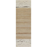 Striped Area Rug in Camel