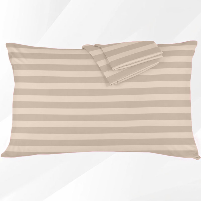 17 Stories Pillow Case, BEIGE