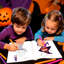 Halloween Party Supplies, 24 Pcs Halloween Painting Book & 12 Pcs Halloween Party Color Pencils
