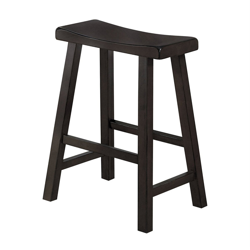 Justinian Counter Stool, Counter Stool (24” Seat Height), Espresso