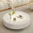 Simple luxury cream style marble coffee table-104935559