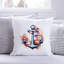 Nautical Sea Life_211 - Coussin décoratif en polyester-153519043