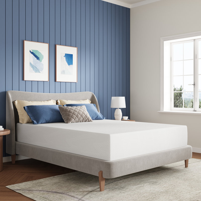 12" Medium Gel Memory Foam Mattress, Twin, 12