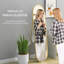 HOMCOM 40 x 160cm Full Length Mirror Floor Standing Tall Oval-2030438714