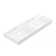 WS Bath Collections Energy 17.9'' White Ceramic Rectangular Bathroom Sink with Overflow