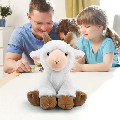 Cute Pet Doll Forest Animals Squatting Sitting Doll Figurine Home Decoration