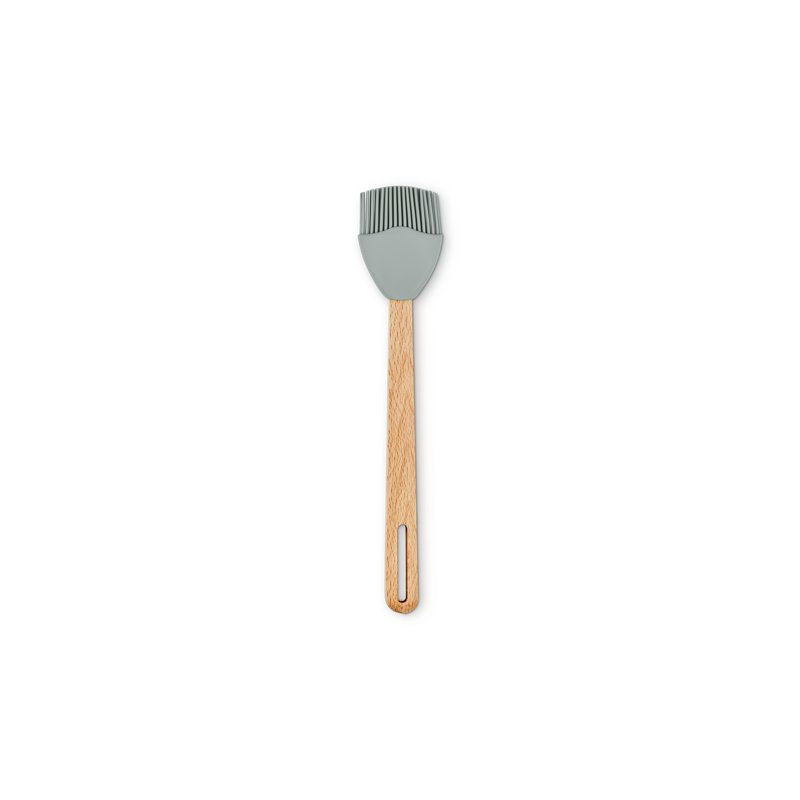 Le Creuset Signature Silicone Basting Brush, White, Sea Salt