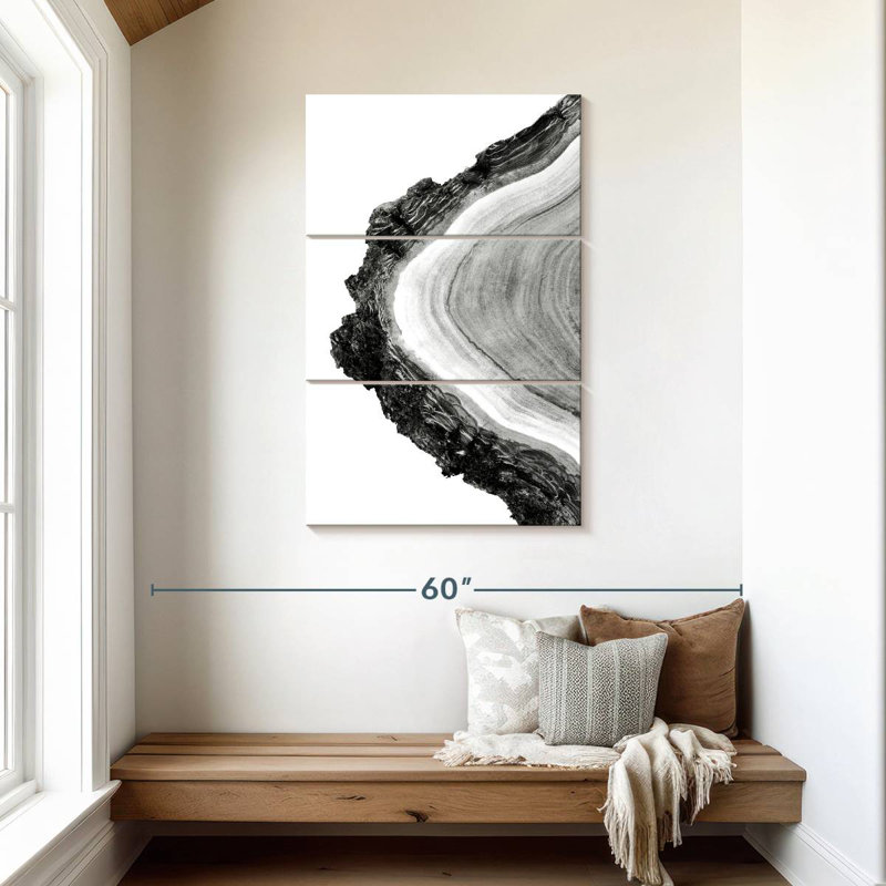 Harnek Tree Cross Section, 45" H x 28" W