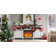 Rymann Farmhouse Fireplace TV Stand with Timer, Wood TV Console for TVs up to 78" with 23" Electric Fireplace Included