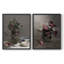 «Vintage Floral XL», 2 pièces sur papier-1606067914-1606067915