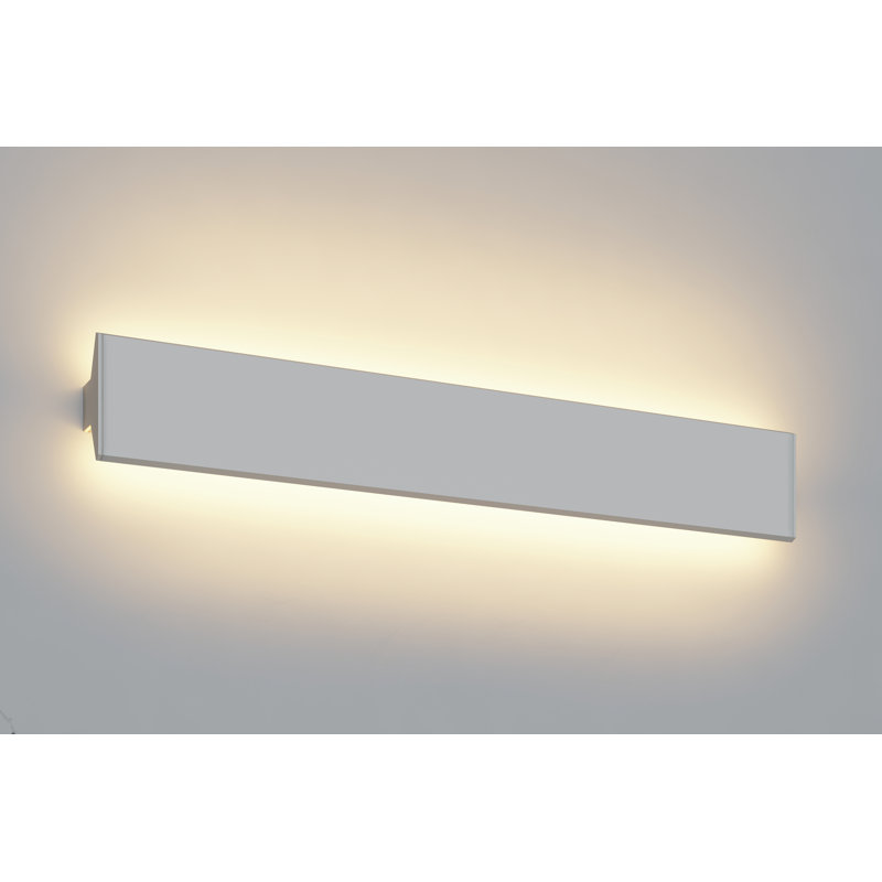Applique murale d'extérieur à DEL 2 lumières Runner, H 5,5 po x l 35,5 po x P 2,37 po