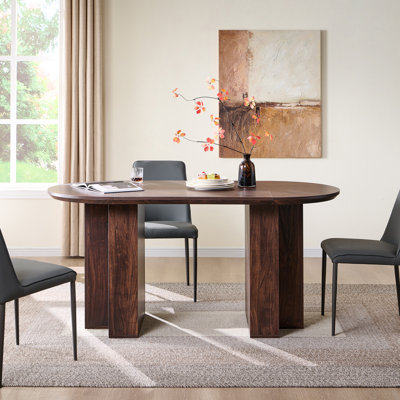 Oval Kitchen Dining Room Table For 6-8