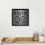 Ivy Bronx «Black & White Geo II» par Cindy Jacobs, art mural en métal-2070224312