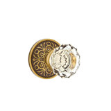 Passage Astoria Clear Knob with Lancaster Rose