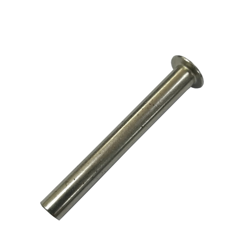Rivet tubulaire en acier inoxydable de 0,23 po de diamètre x L 1,85 po
