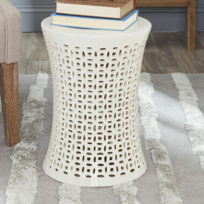 Alondo Ceramic Accent Stool