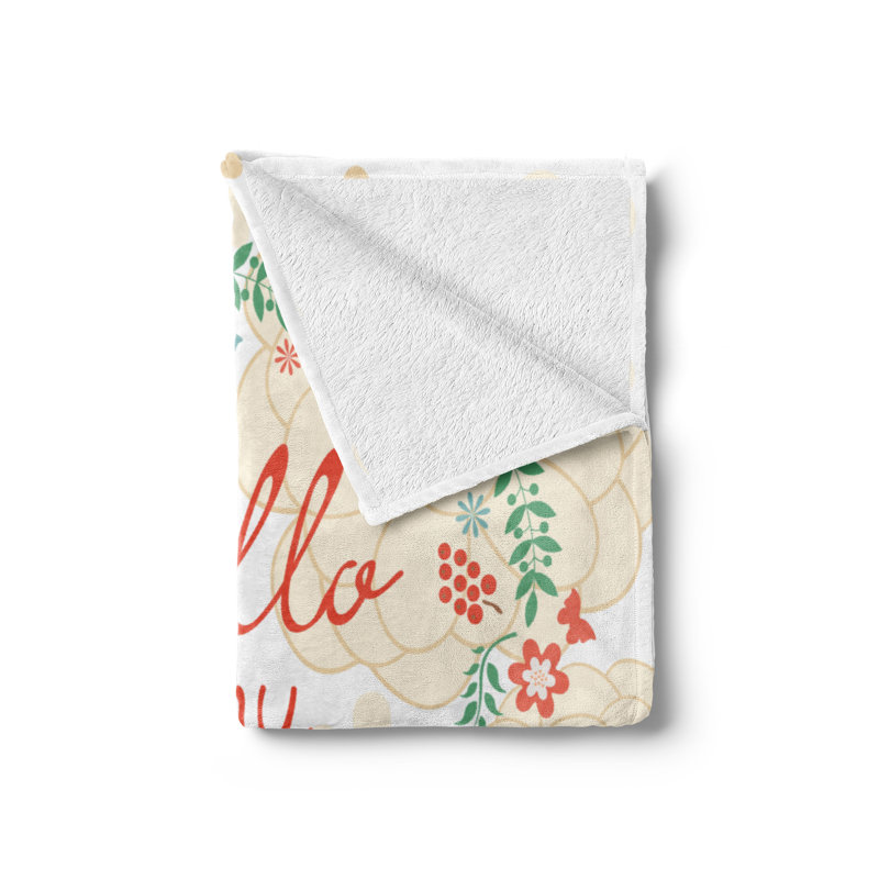 Hand Woven Throw Blanket, 50" x 60"
