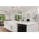 Luxury 36-Inch Solid Fireclay Farmhouse Sink, Flat Front